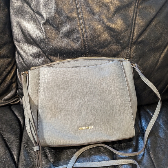 Nine West Handbags - Nine West Slate Blue  Crossbody Bag